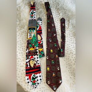 Looney‎ Tunes Ties Lot Of Two 2
Vintage Excellent Condition 1993
And 1997 Fun